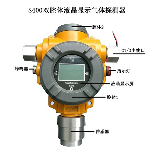 s400液晶屏现场显示型有毒气体探测器